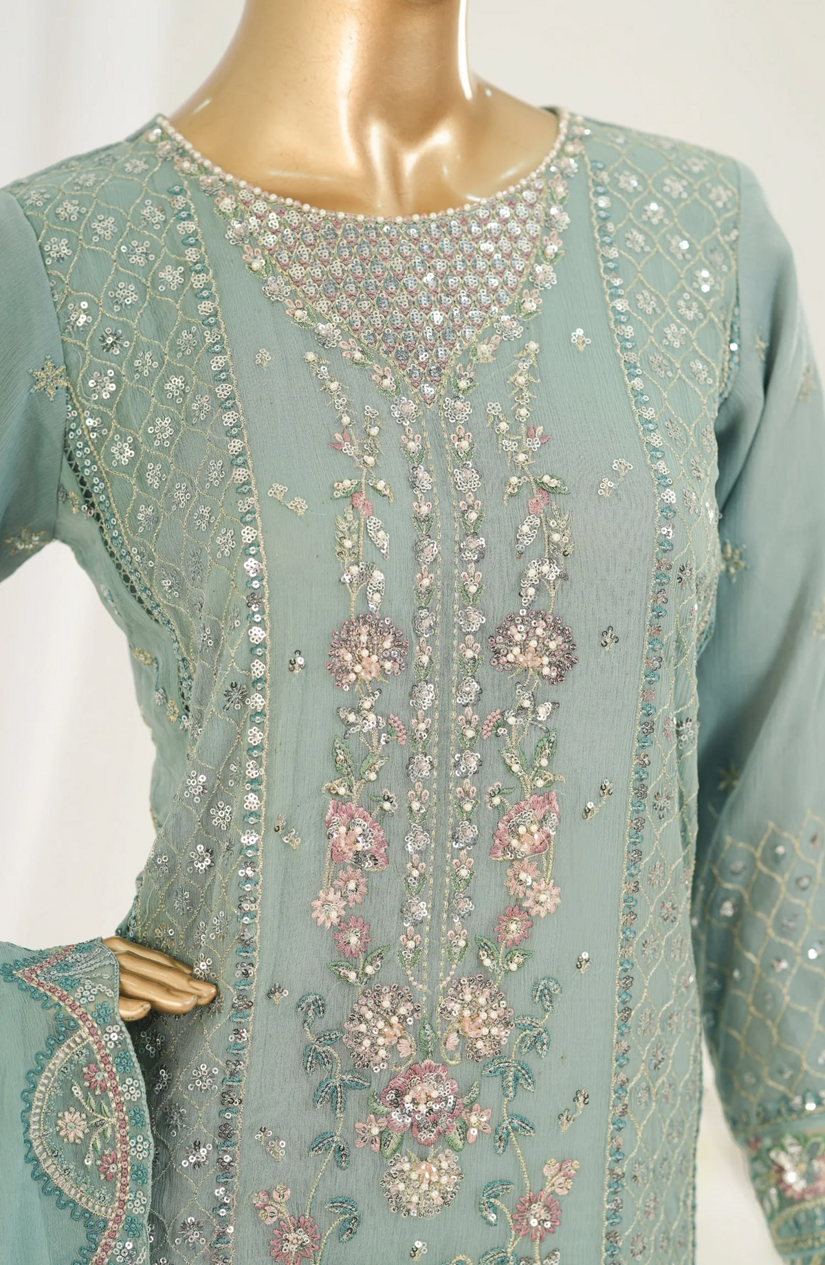 Afsanay by Sadabahar | Stitched Luxury Chiffon Vol-03 Collection'26 (D-02)