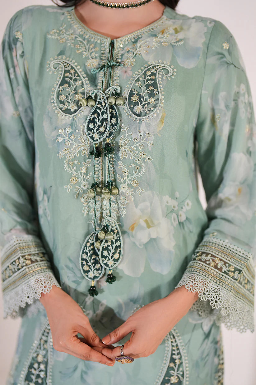 Mahroosh by Guzel | 3pc Stitched Formal Chiffon Collection - 2026 (ZURIA)
