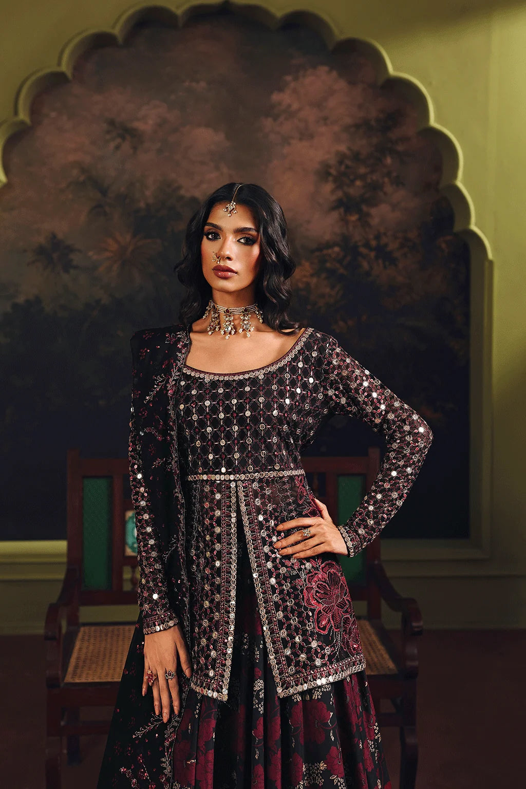 Suroor by Ramsha | Unstitched Embroidered Festive Formal Coll'26 (SR-102)