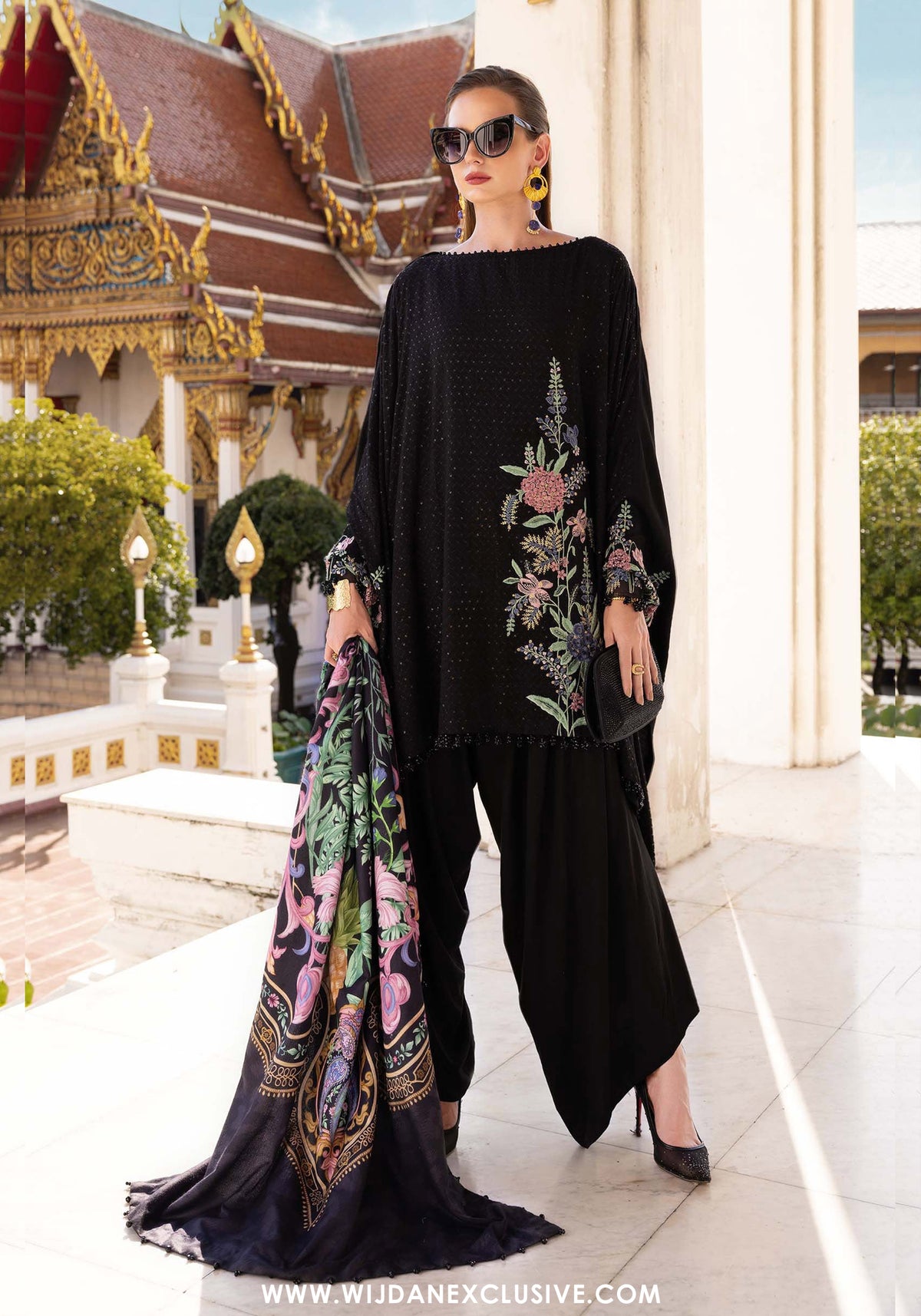 M.Prints | Unstitched Winter Shawl Edit - 2025 MPT-2802-B