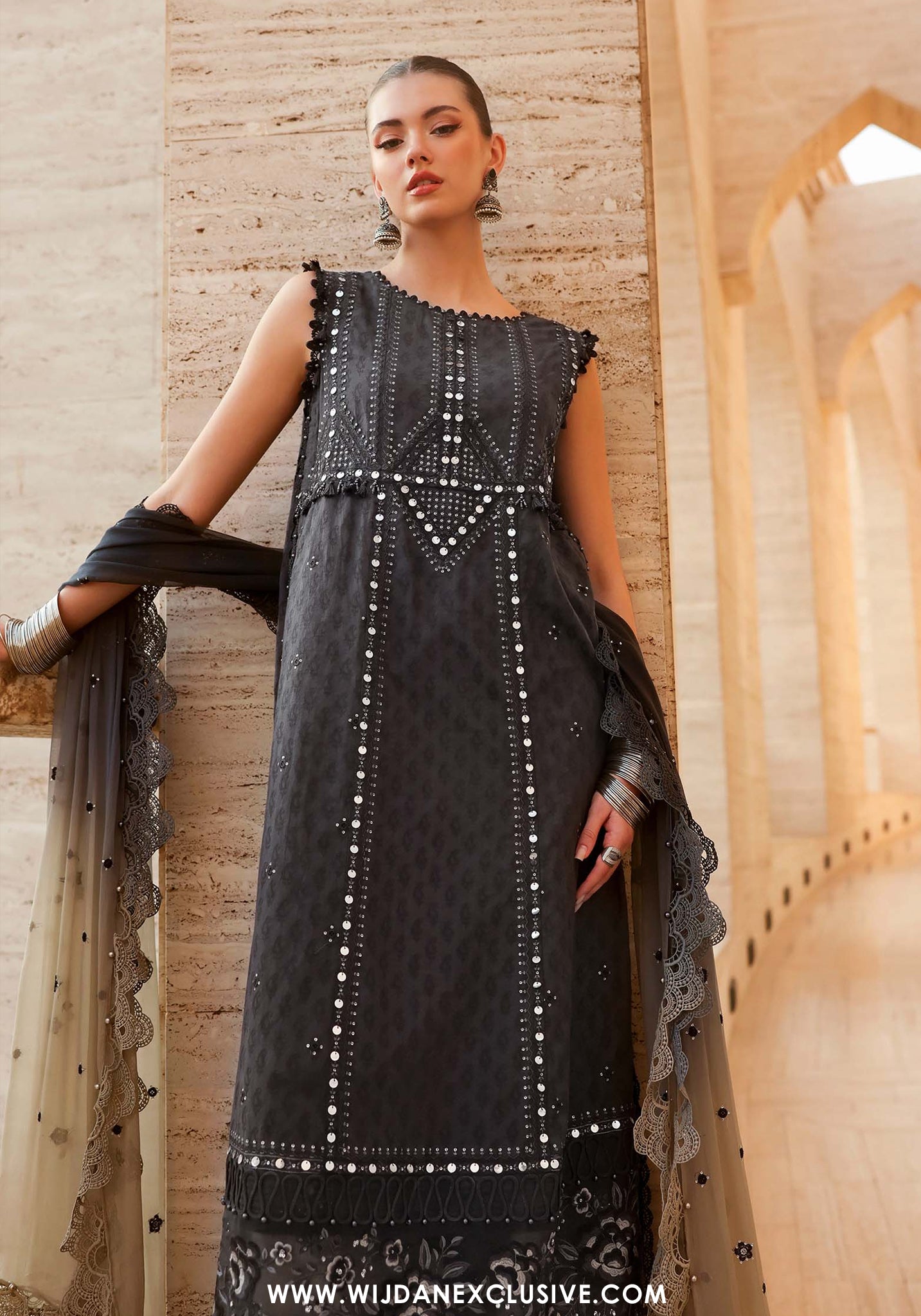 Luxury Unstitched Lawn Eid Edit’26 by Maria.B (D-2B)