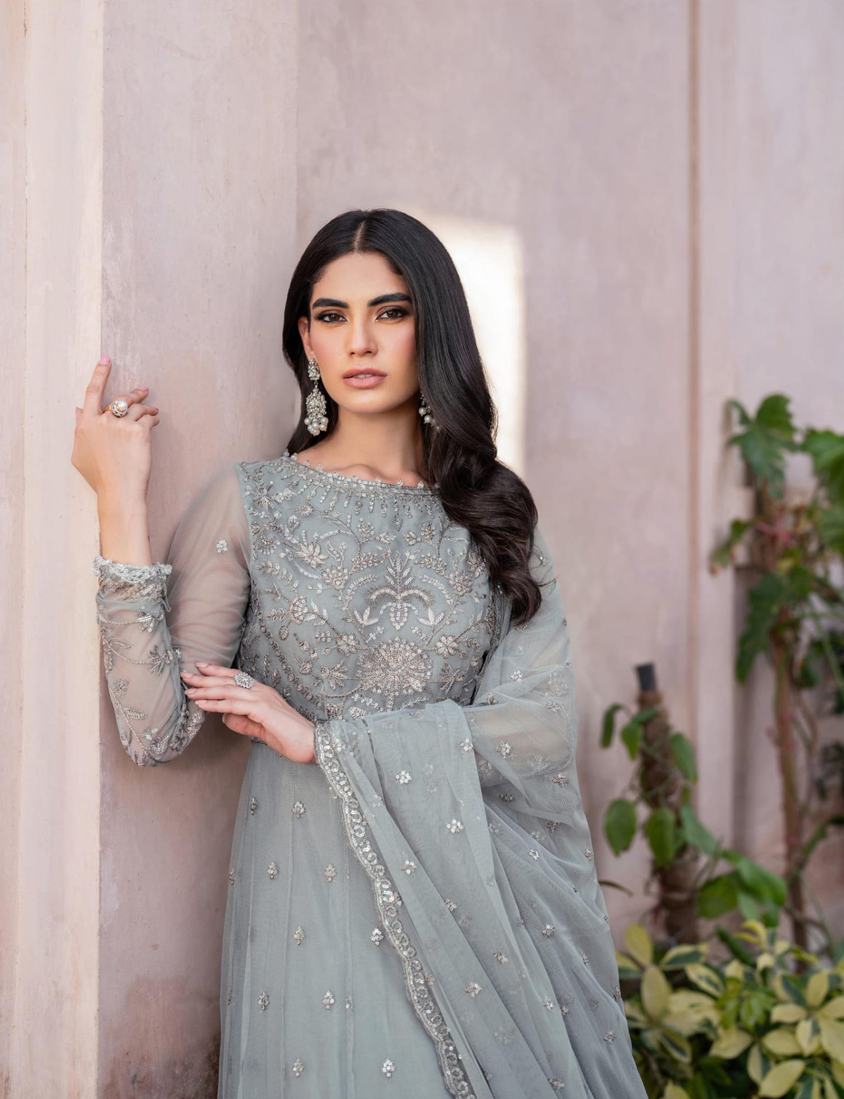 Sahiba Embroidered Net Formals - 2025 by Zarif SBA-04 YASMIN