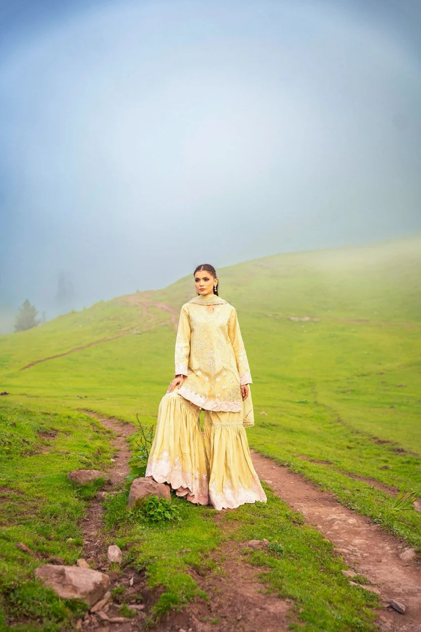 Dastaan by Zebtan | Unstitched Embroidered Formal Collection - 2026 (D-07)