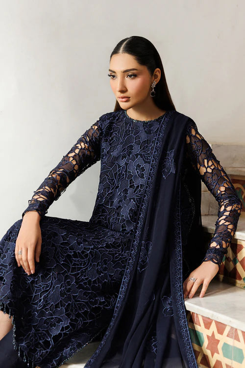 Nourah by Zarif | Unstitched Embroidered Formal Collection - 2026 (SARAYA)