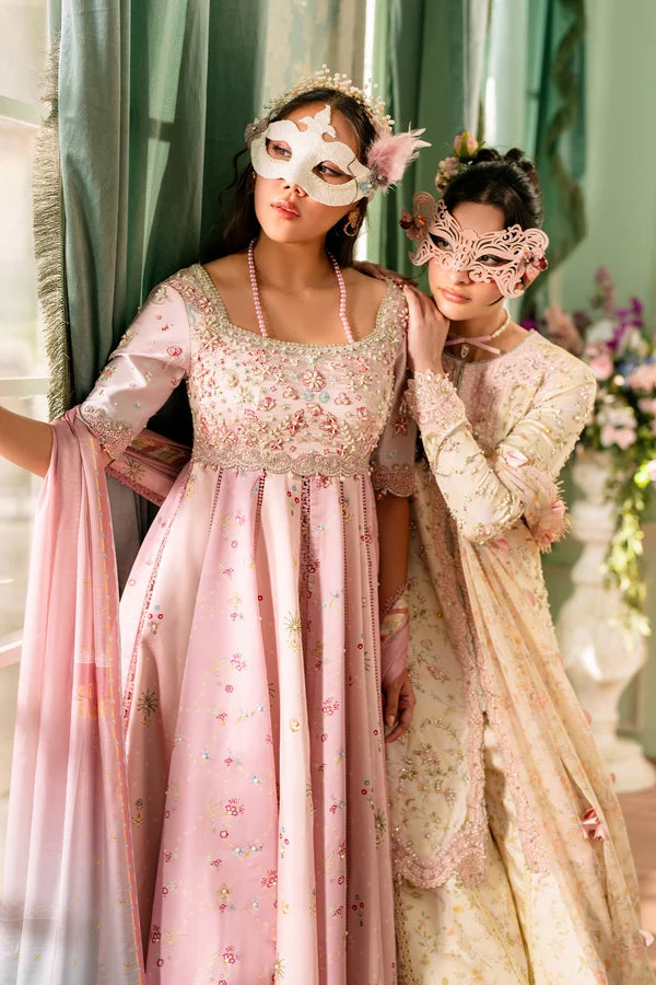 Luxe by Qalamkar | Unstitched Embroidered Silk Formal Collection - 2026 (LARA)