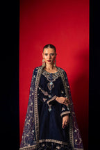 Makhmal by Guzel | Stitched Embroidered Velvet Collection - 2026 (FALAK)