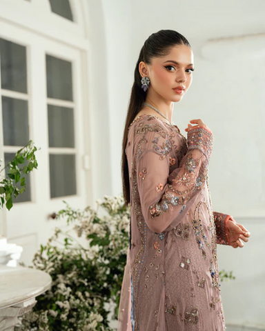 Sham Shandaar by Mushq | Unstitched Chiffon Collection - 2025 (ROOP RANGOLI)