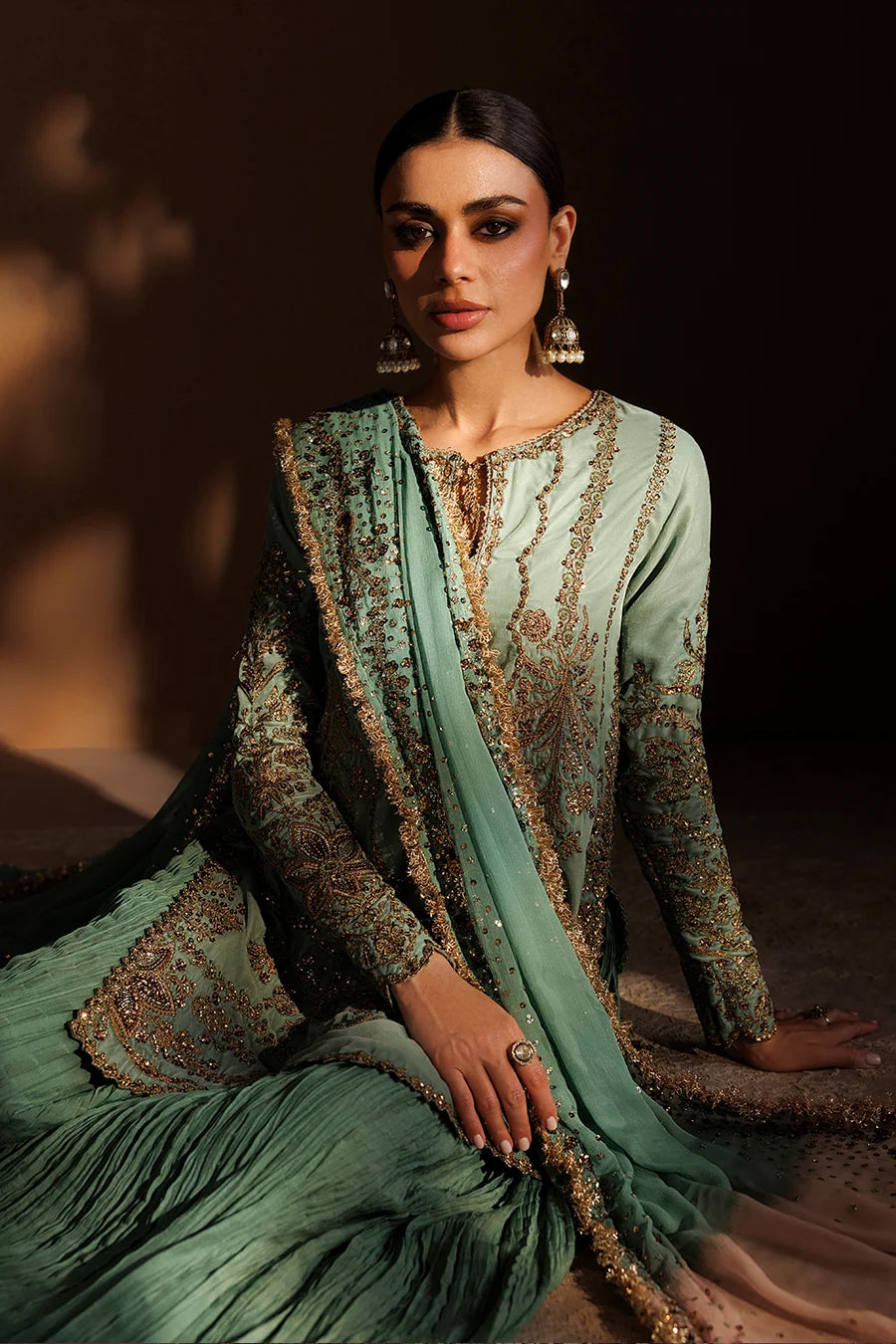 Iznik Unstitched Embroidered Velvet Collection - 2026 (IV-87)