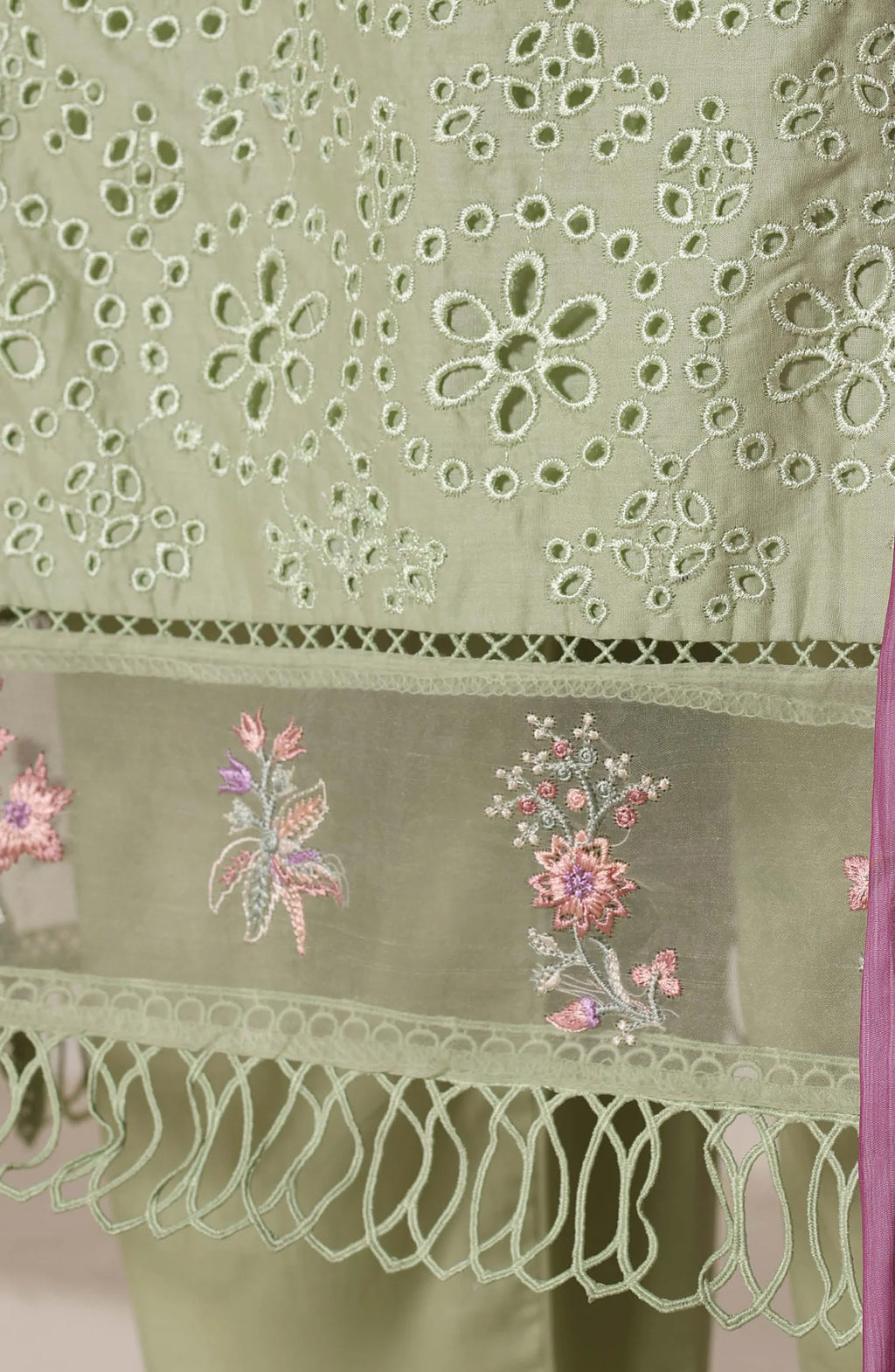Sadabahar Stitched 3PC Chikankari Edit Luxury Vol-I Collection - 2026 (D-02)