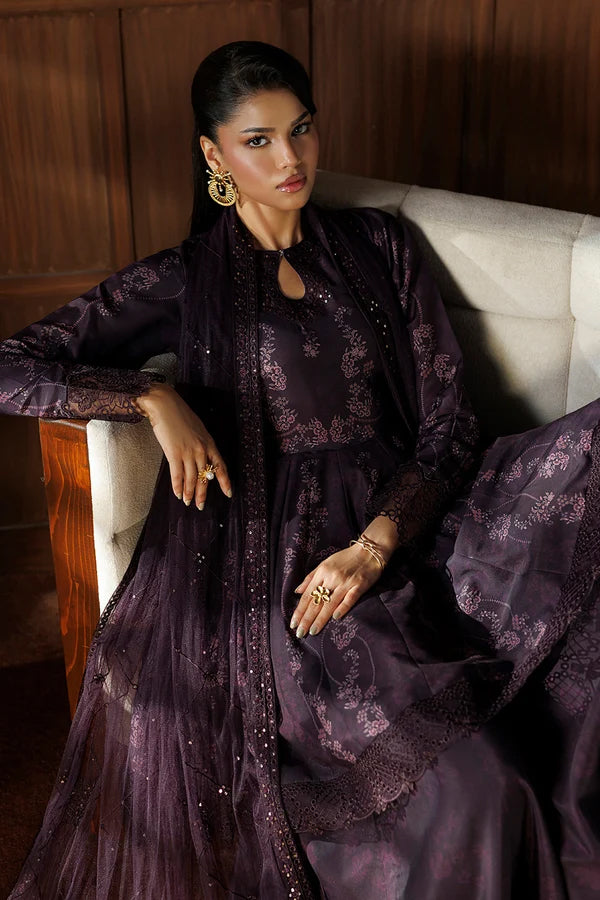 Riwayat by Esra | Stitched 3pc Embroidered Silk Collection - 2026 (SL-23)