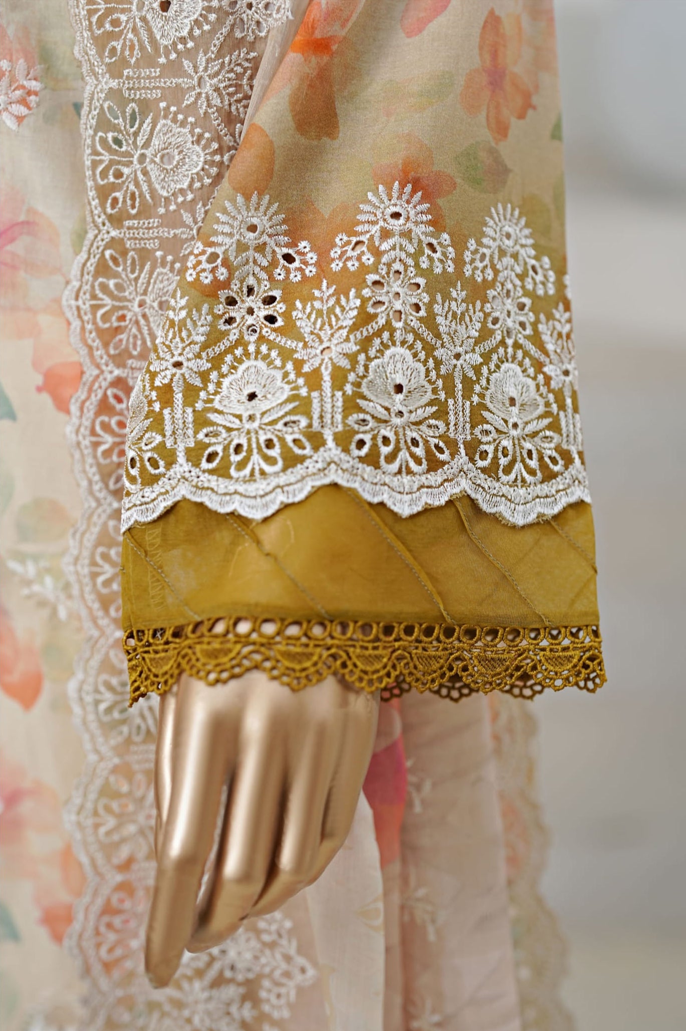 Sadabahar 3pc Cutwork Chikankari Vol-02 Collection - 2025 SB-CKL-02