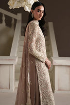 Modern Heirloom by Emaan Adeel | Unstitched Emb Chiffon Formal'26 (PEARL REVERIE)