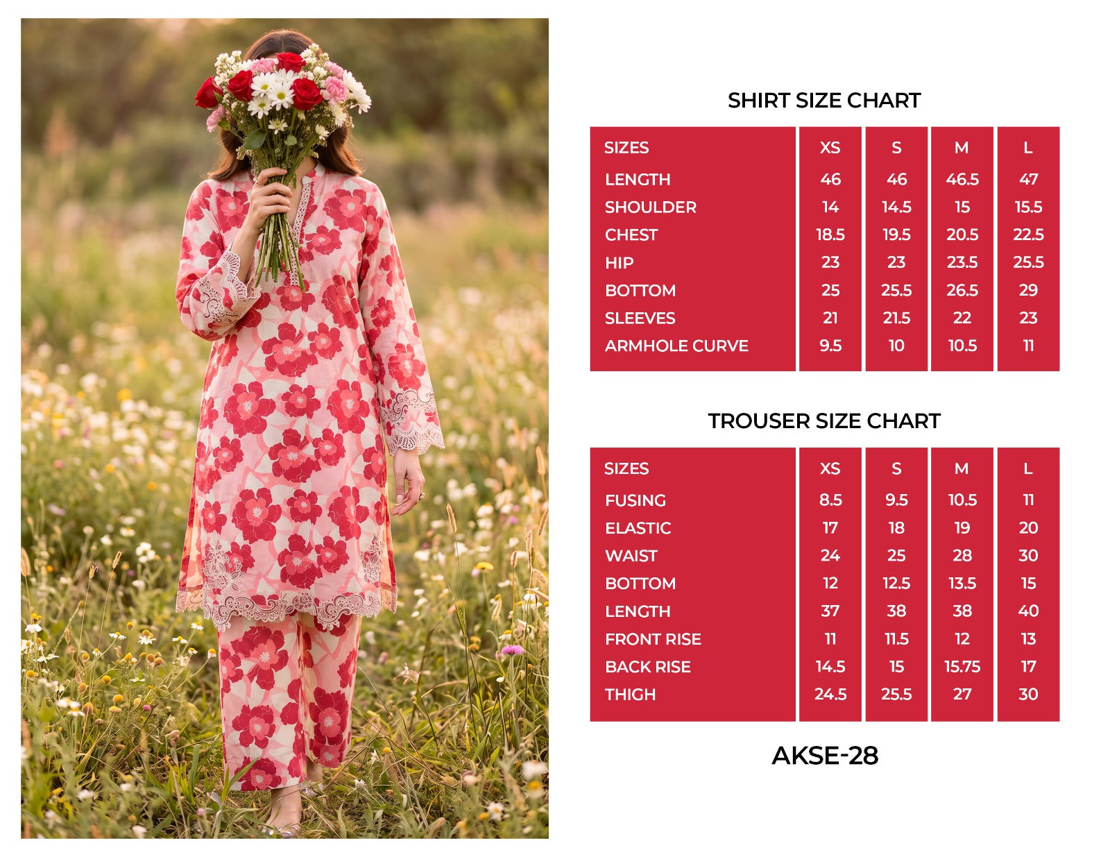 Summer Essentials by Amna khadija | 2pc Emb Co-ords Set Collection'26 (D-02)