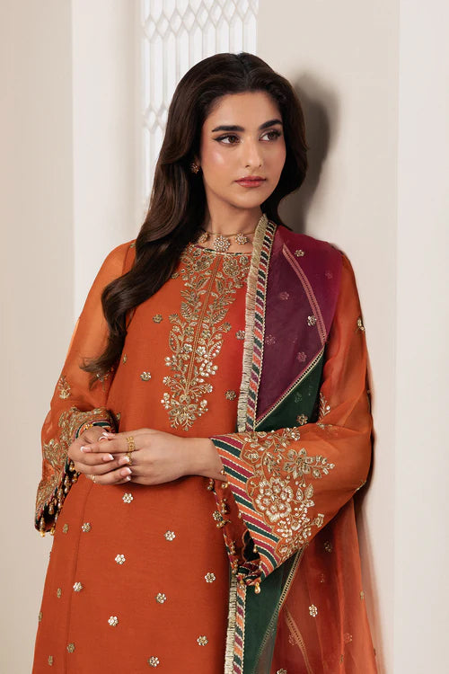 Bayaan by Zarif | Unstitched Formal Chiffon Collection - 2026 (SUNOOR)