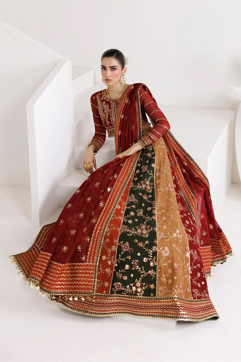 La Ruhe by Alizeh | Unstitched Formal Embroidered Vol-II Collection - 2026 (CRYSTAL)