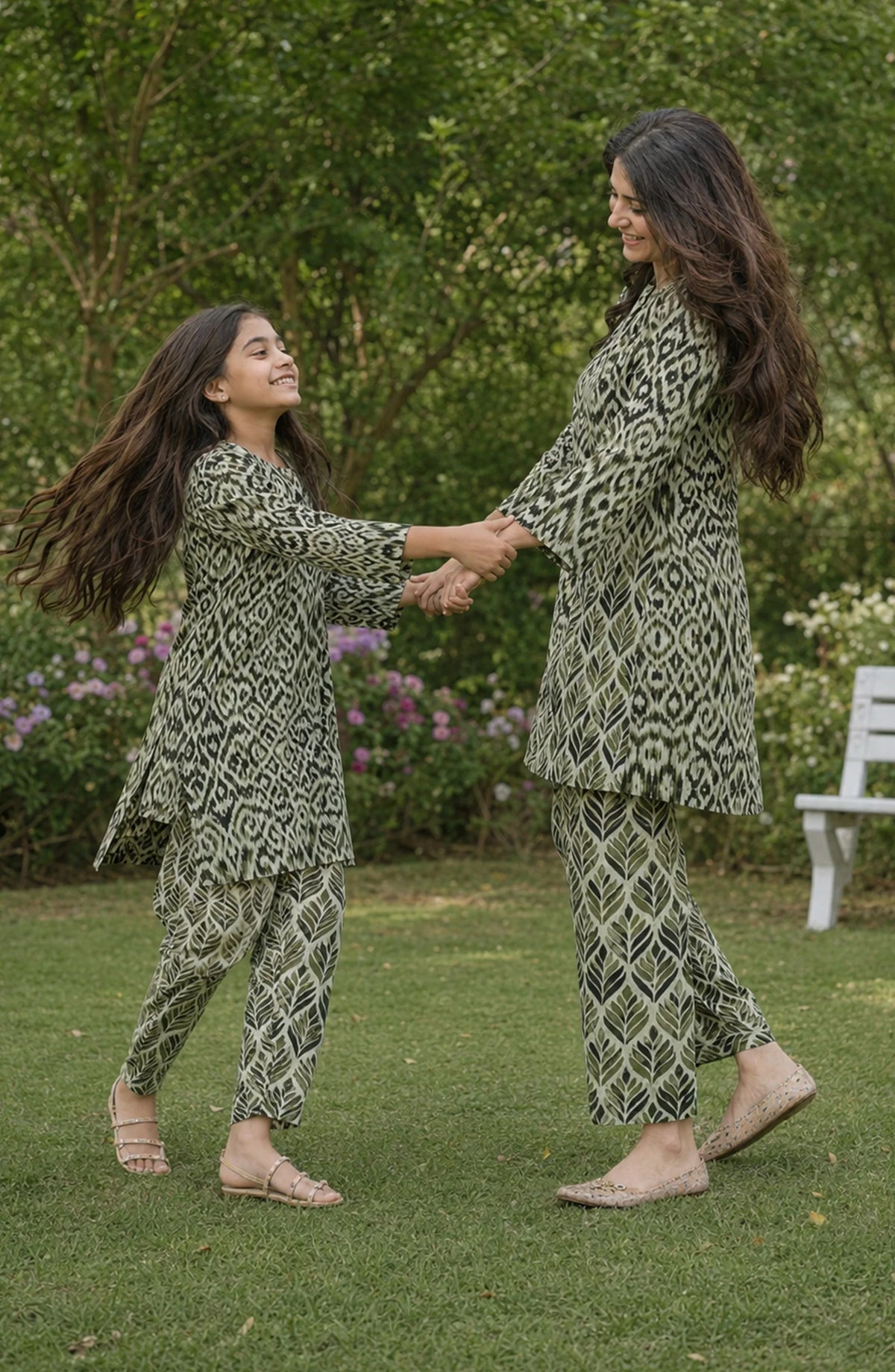 Parchhai by Amna Khadija | Pret Mom & Me 2pc Printed Collection'26 (D-2A)
