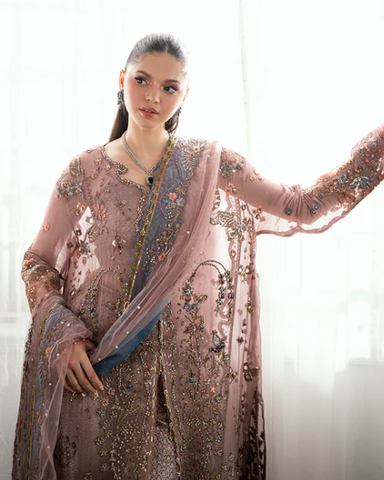 Sham Shandaar by Mushq | Unstitched Chiffon Collection - 2025 (ROOP RANGOLI)