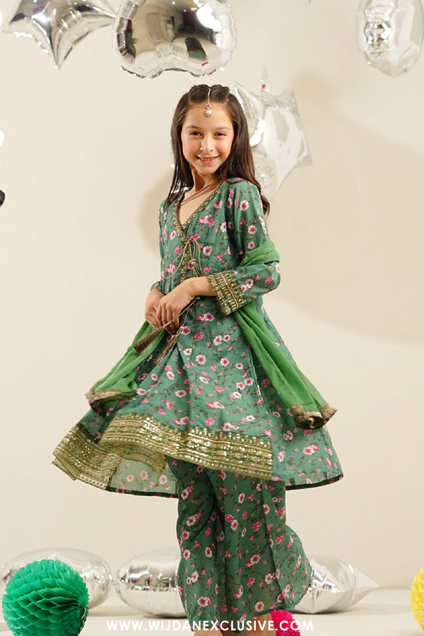 Cinderella by Shanzey Kids | Stitched Signature Kids Collection – 2026 (D-02)