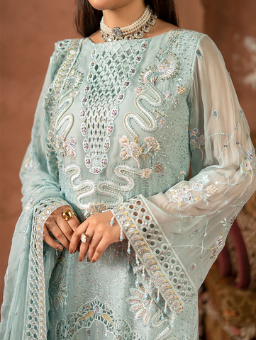 Zarqon by Zebtan | Unstitched Luxury Essential Collection - 2025 ZQ-05