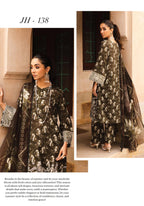 Rozina Embroidered Printed Lawn Collection' by Johra JH-138