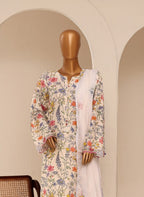 Sadabahar Cutwork Stitched 3pc Lawn Collection - 2026 (D-03)