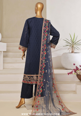 Sadabahar Embroidered Lawn Jacquard Collection - 2025 SB-JL-04
