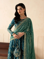 Syleena by Gulaal | Unstitched Embroidered Raw Silk Formal Collection'26 (ZARIAN)