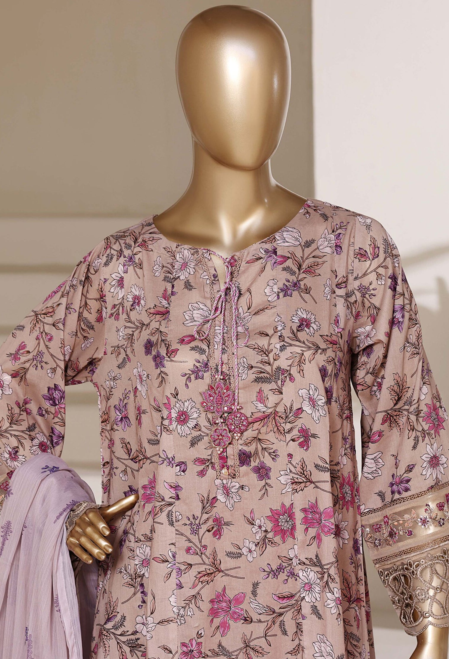Sadabahar Peplum Stitched Luxury Vol-03 Collection – 2026 (D-03)