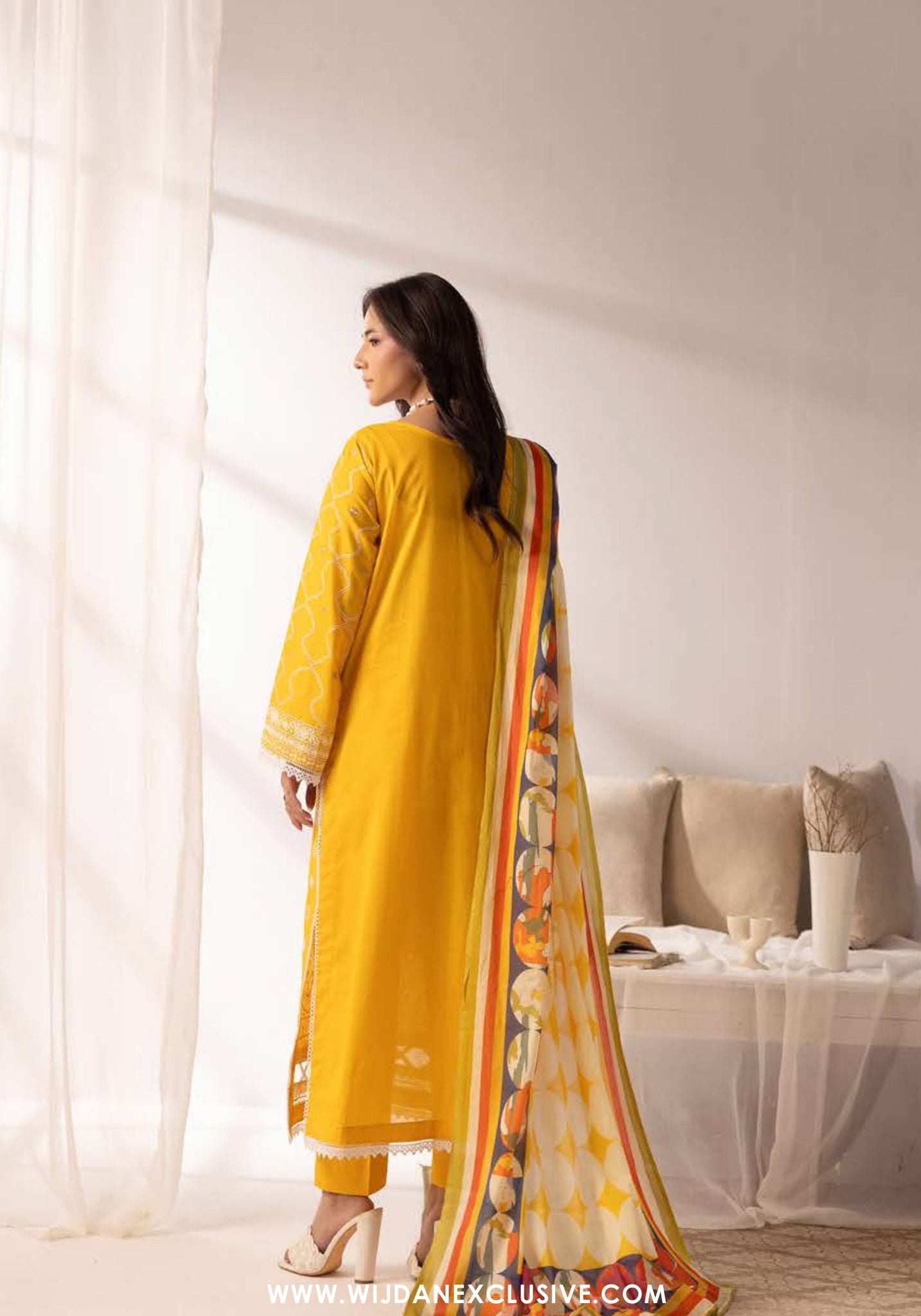 Ibtida by Nur | Unstitched Embroidered Lawn Collection - 2026 (IK-312)