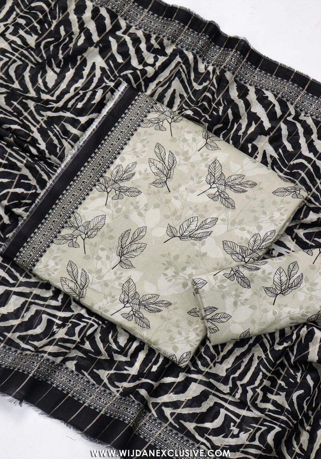 Bin Saeed Unstitched Printed Lawn Vol-I Collection - 2026 (BLACK)