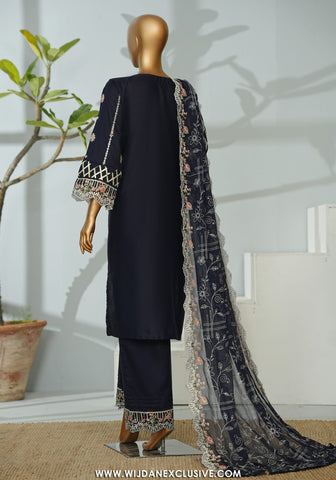 Bin Saeed Stitched Luxury Embroidered 3PC Collection - 2026 BSLE26-003