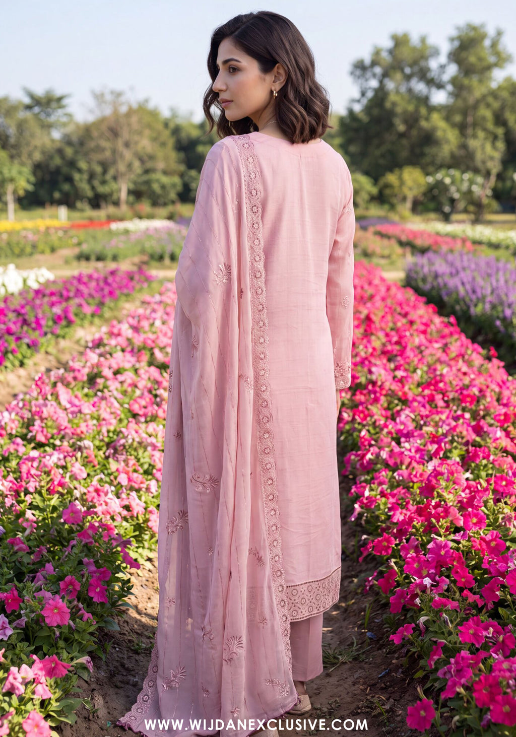 Dhamak by Wijdan | Unstitched Exclusive Embroidered Jacquard Collection'26 (D-03)