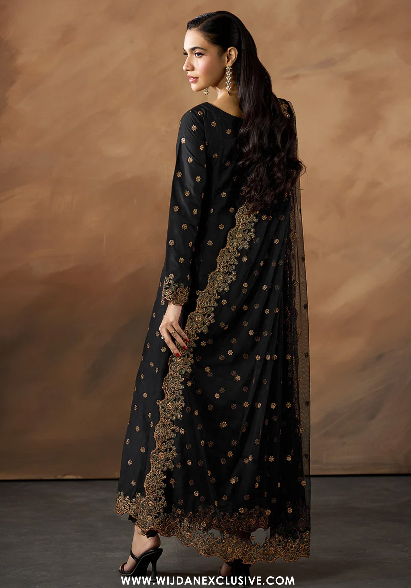 Zarif Stitched Raw Silk Embroidered Eid Collection - 2026 (ZRF-EMC 29)