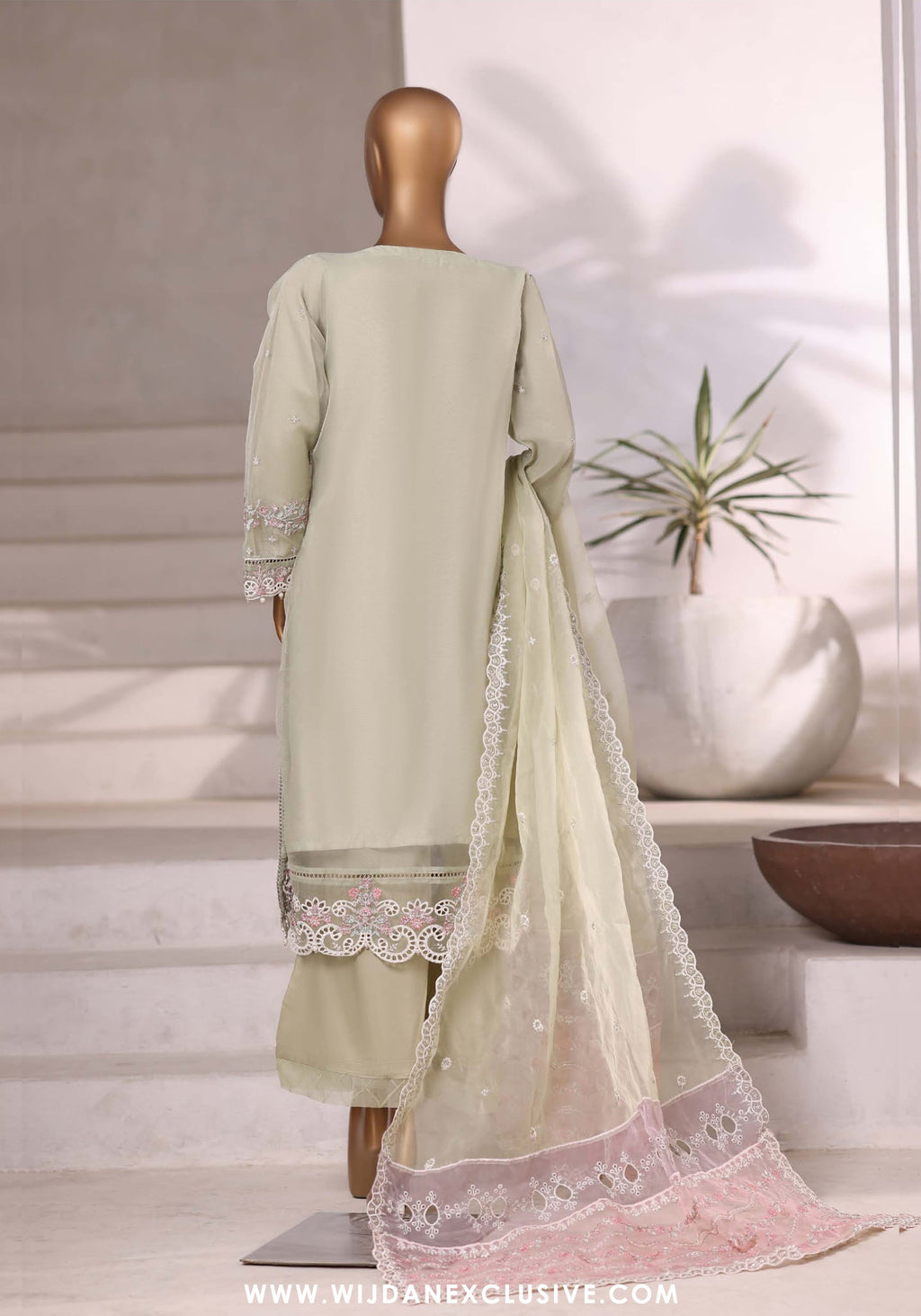 Sadabahar Mahpara Stitched Festive Formal Collection - 2025 Vol-18 (Pista)