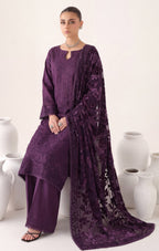 Saffron by Wijdan | Unstitched Embroidered Luxury Palachi Collection'26 (D-2543)