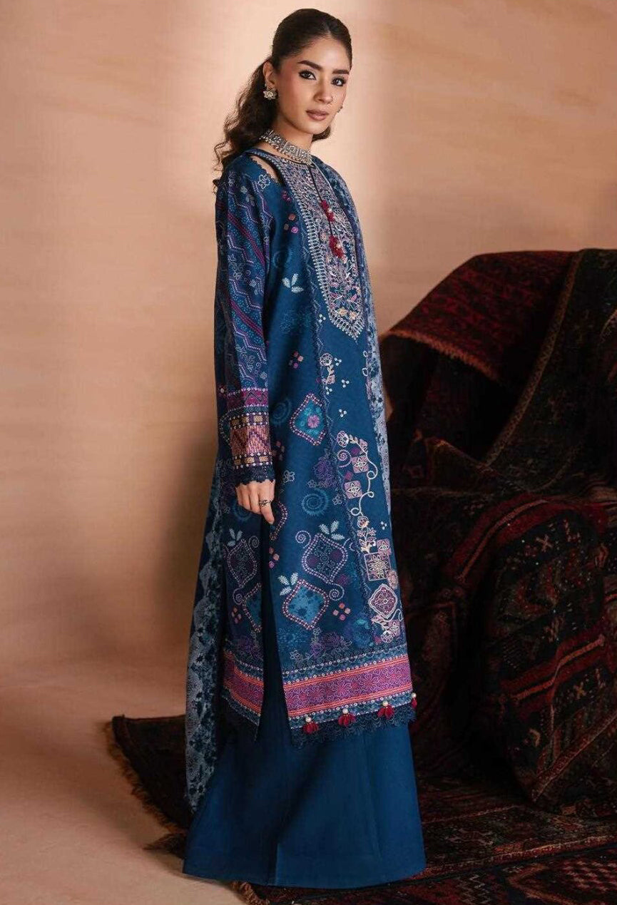 One Nation by Florent | Unstitched Printed & Embroidered Viscose Collection'26 (MEHR)
