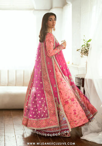 Sham Shandaar by Mushq | Unstitched Chiffon Collection - 2025 (GEET GULABI)