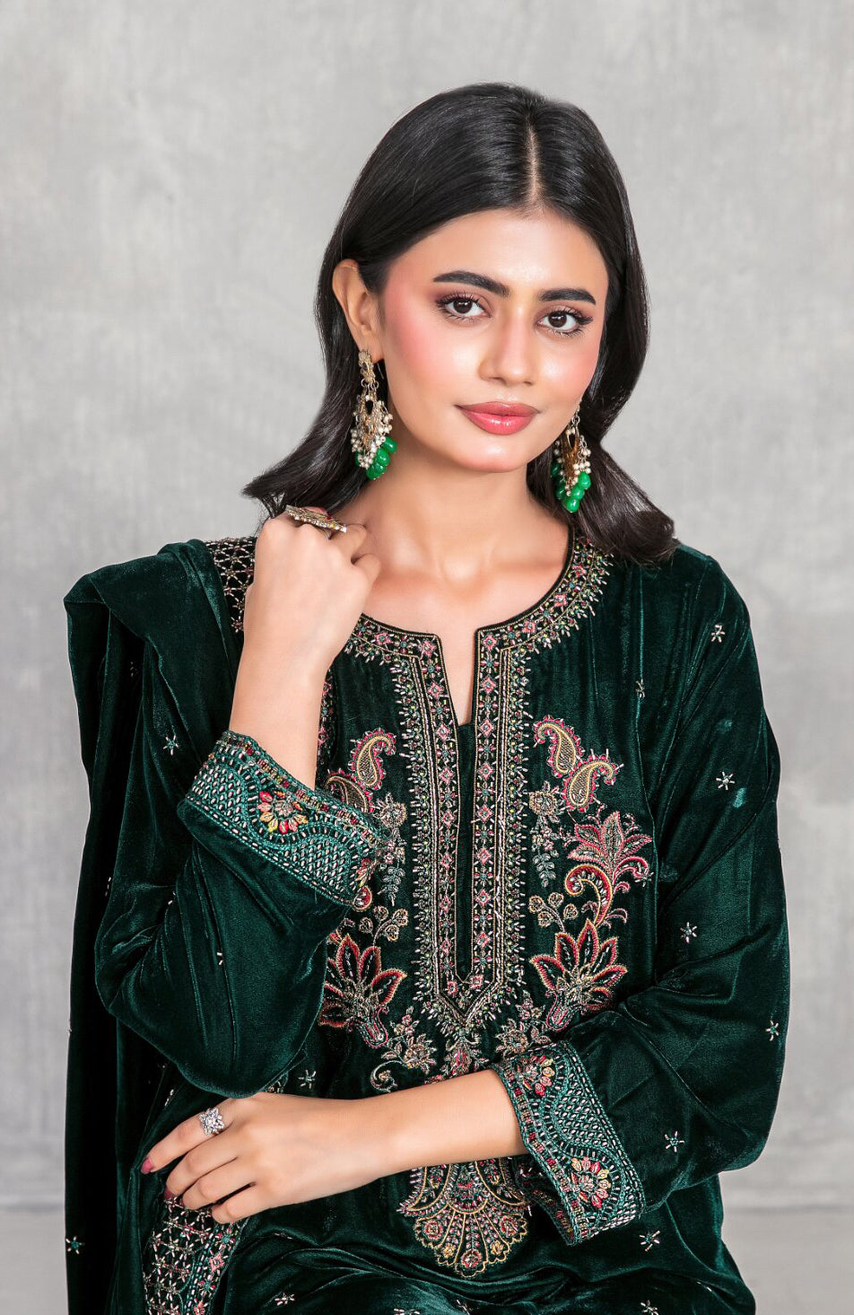 Sincera by Tawakkal | Unstitched Fancy Embroidered Velvet Collection - 2026 (D-5707)