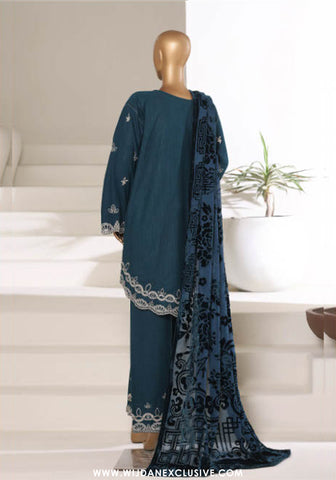 Sadaabahar Stitched Luxury Palachi Shawl Collection 
(D-03)