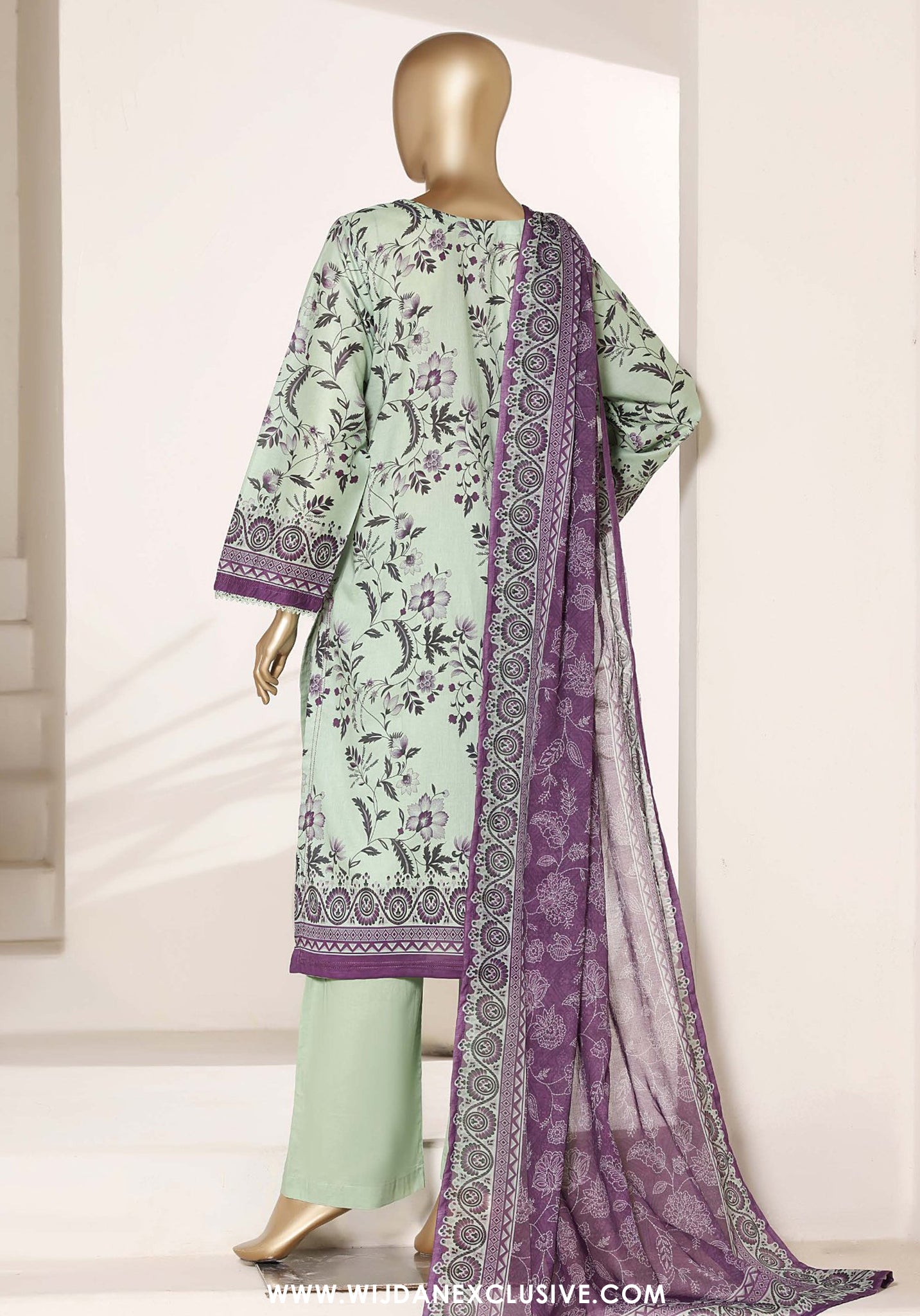 Sadabahar Stitched Printed Lawn Vol-II Collection - 2026 (D-03)