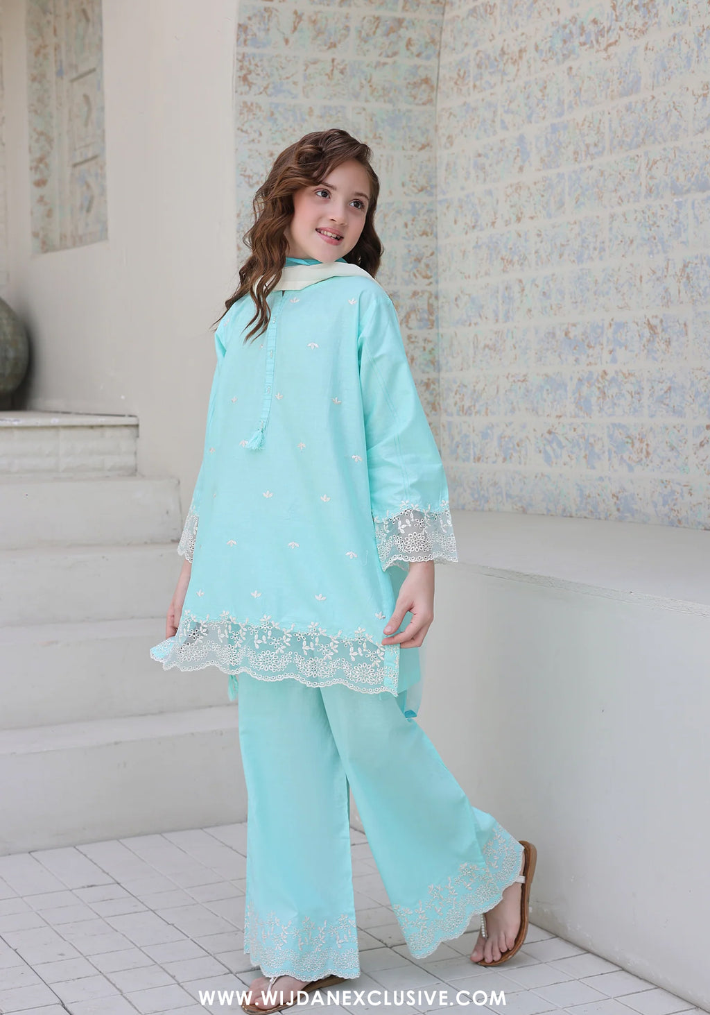 Maya by Shanzey Kids | Stitched Embroidered Cambric Collection'26 (SHK-03)