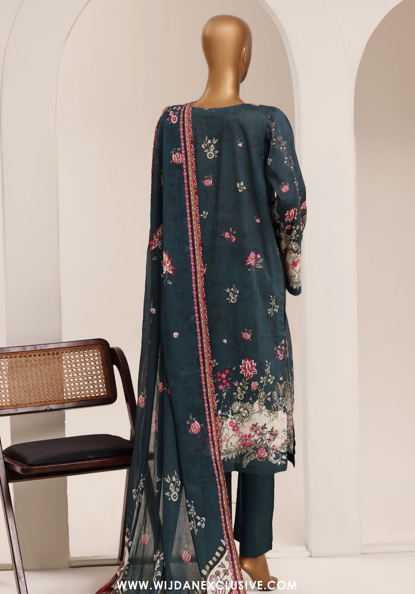 Sadabahar Stitched Printed Lawn Vol-13 Collection – 2026 (D-03)