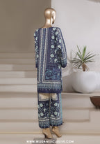 Sadabahar Stitched 2PC Printed Bana Dora Collection - 2025 Blue
