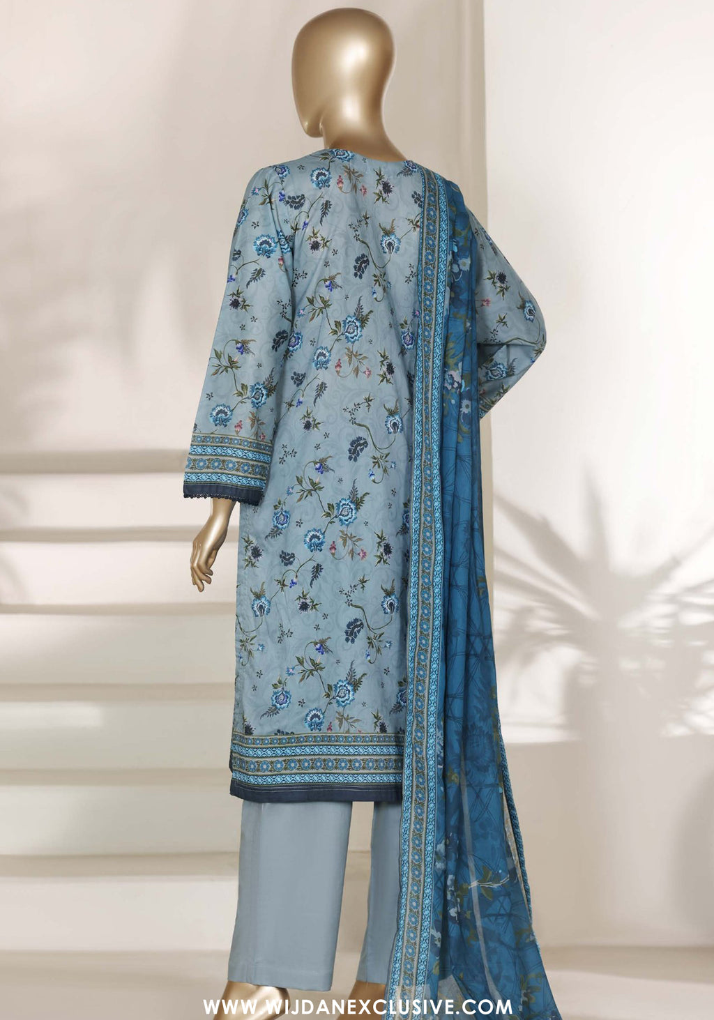 Sadabahar Stitched Printed Lawn Vol-III Collection - 2026 (D-03)