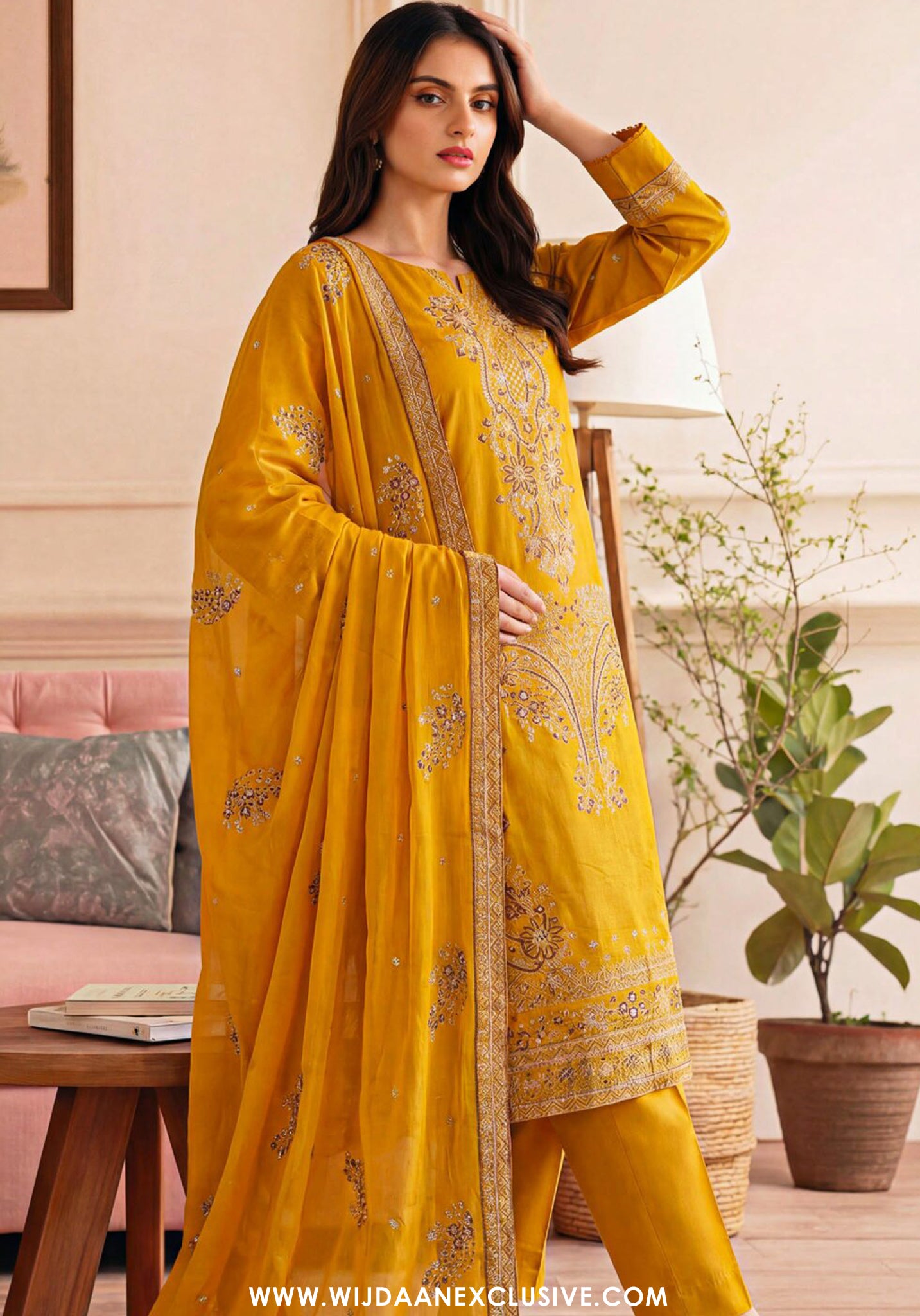 Rani by Mahay | Unstitched Embroidered Wedding Collection - 2026 (D-03)