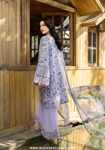 Elaf Chikankari Unstitched Print Collection - 2026 ERC-6B IRIS