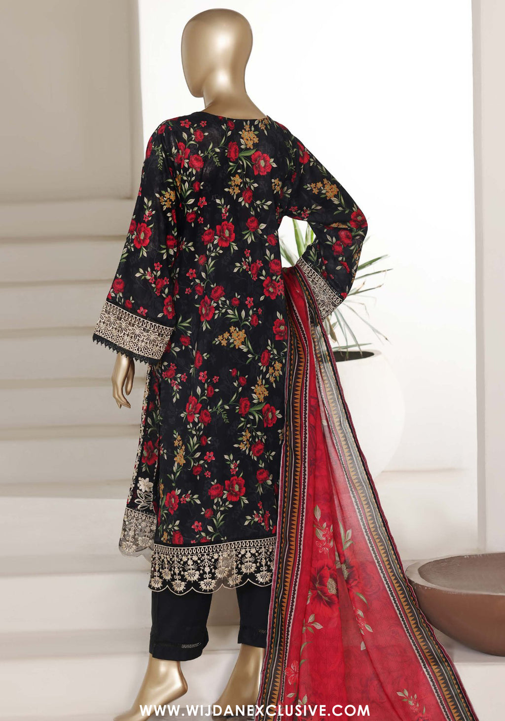 Sadabahar Signature Stitched Embroidered Lawn Vol-IV Collection - 2026 (D-03)