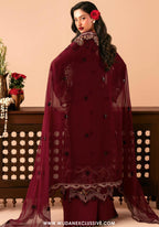 Dastak by Ramsha | Unstitched Luxury Formal Chiffon Collection - 2026 (D-03)