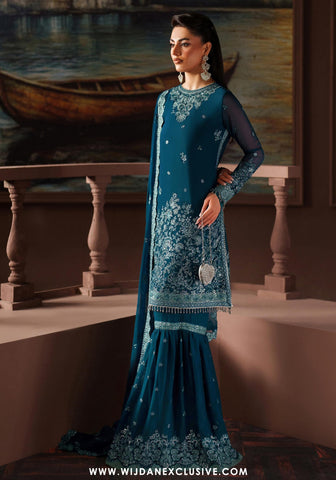 Zarif Unstitched Premium Chiffon Collection - 2025 ZRF-03-KATE