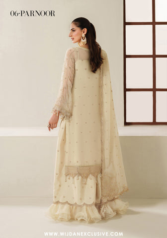 Alizeh Reena Handmade Unstitched Luxury Chiffon Collection - 2025 (PARNOOR)